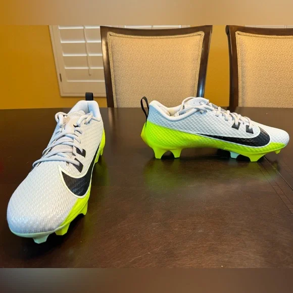 New Nike Vapor Edge Speed 360 Football Cleats Platinum Green Size US 12 - Picture 7 of 13